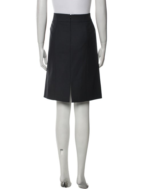 Giorgio Armani Wool Knee-Length Skirt