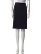 Giorgio Armani Virgin Wool Knee-Length Skirt