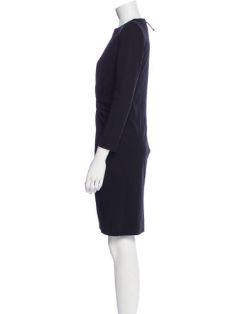Giorgio Armani V-Neck Knee-Length Dress