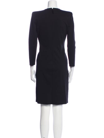Giorgio Armani V-Neck Knee-Length Dress