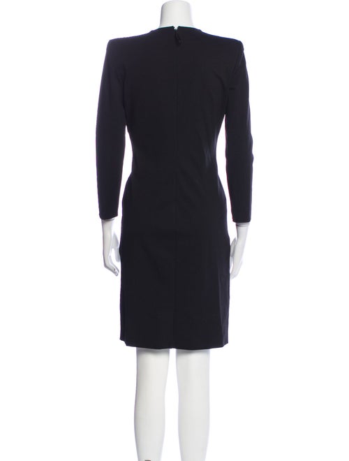 Giorgio Armani V-Neck Knee-Length Dress