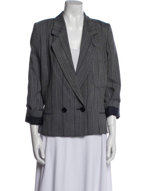 Giorgio Armani Wool Striped Blazer