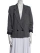 Giorgio Armani Wool Striped Blazer