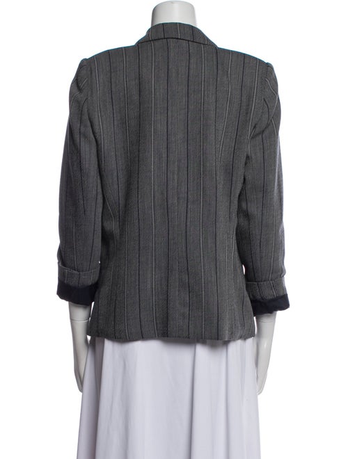 Giorgio Armani Wool Striped Blazer