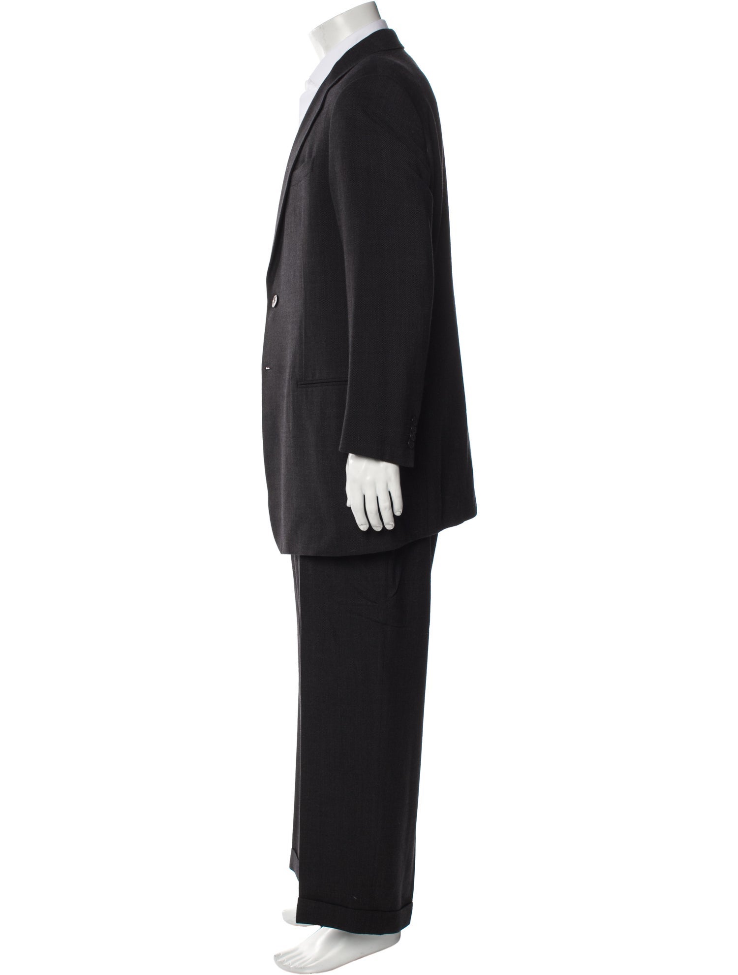 Giorgio Armani Wool Two-Piece Blazer