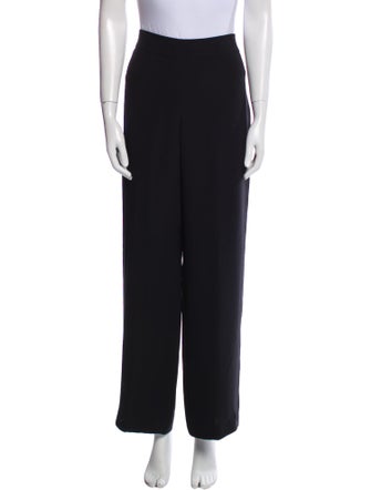 Giorgio Armani Silk Wide Leg Pants