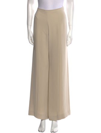 Giorgio Armani Silk Wide Leg Pants