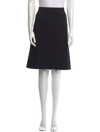 Giorgio Armani Wool Knee-Length Skirt