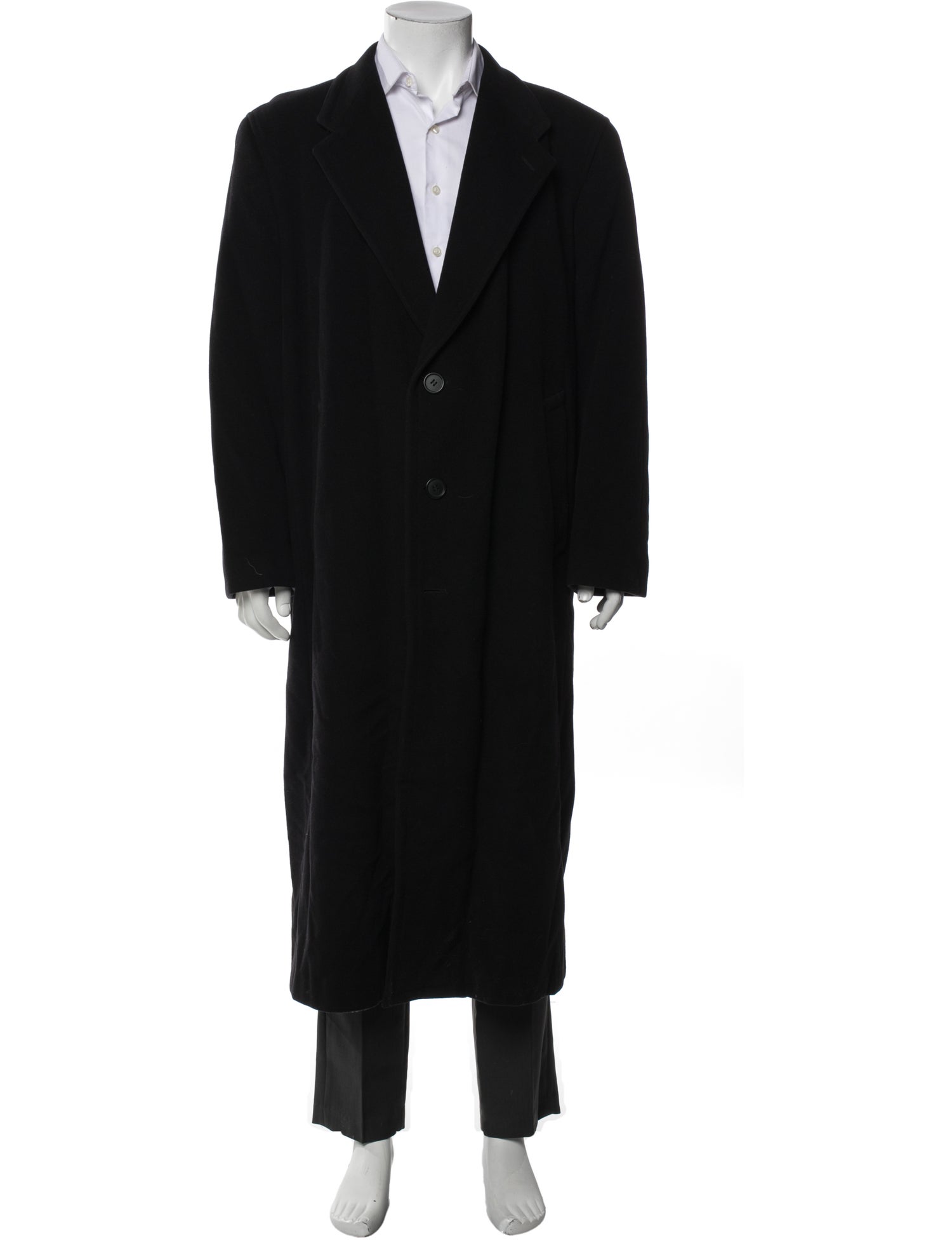 Giorgio Armani Virgin Wool Overcoat