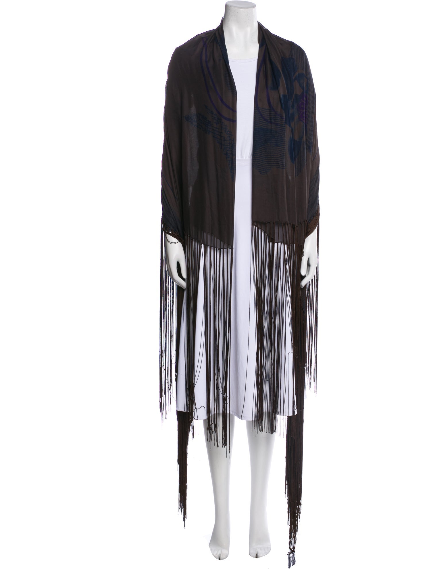 Giorgio Armani Silk Printed Scarf