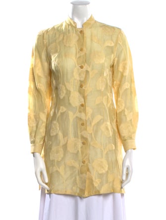 Giorgio Armani Floral Print Mini Dress