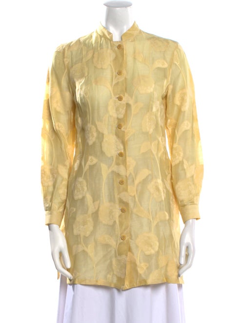 Giorgio Armani Floral Print Mini Dress