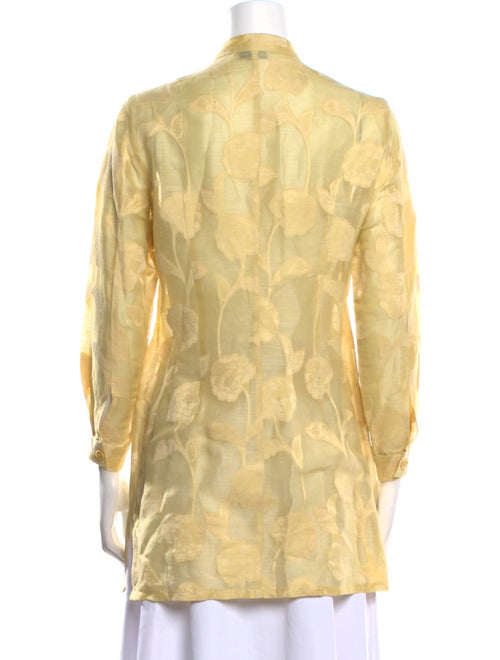 Giorgio Armani Floral Print Mini Dress