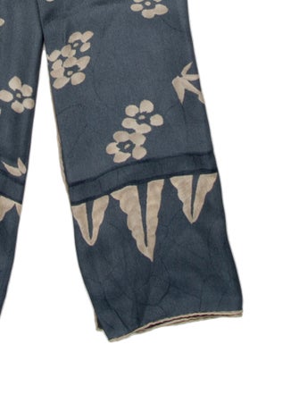 Giorgio Armani Silk Floral Print Scarf