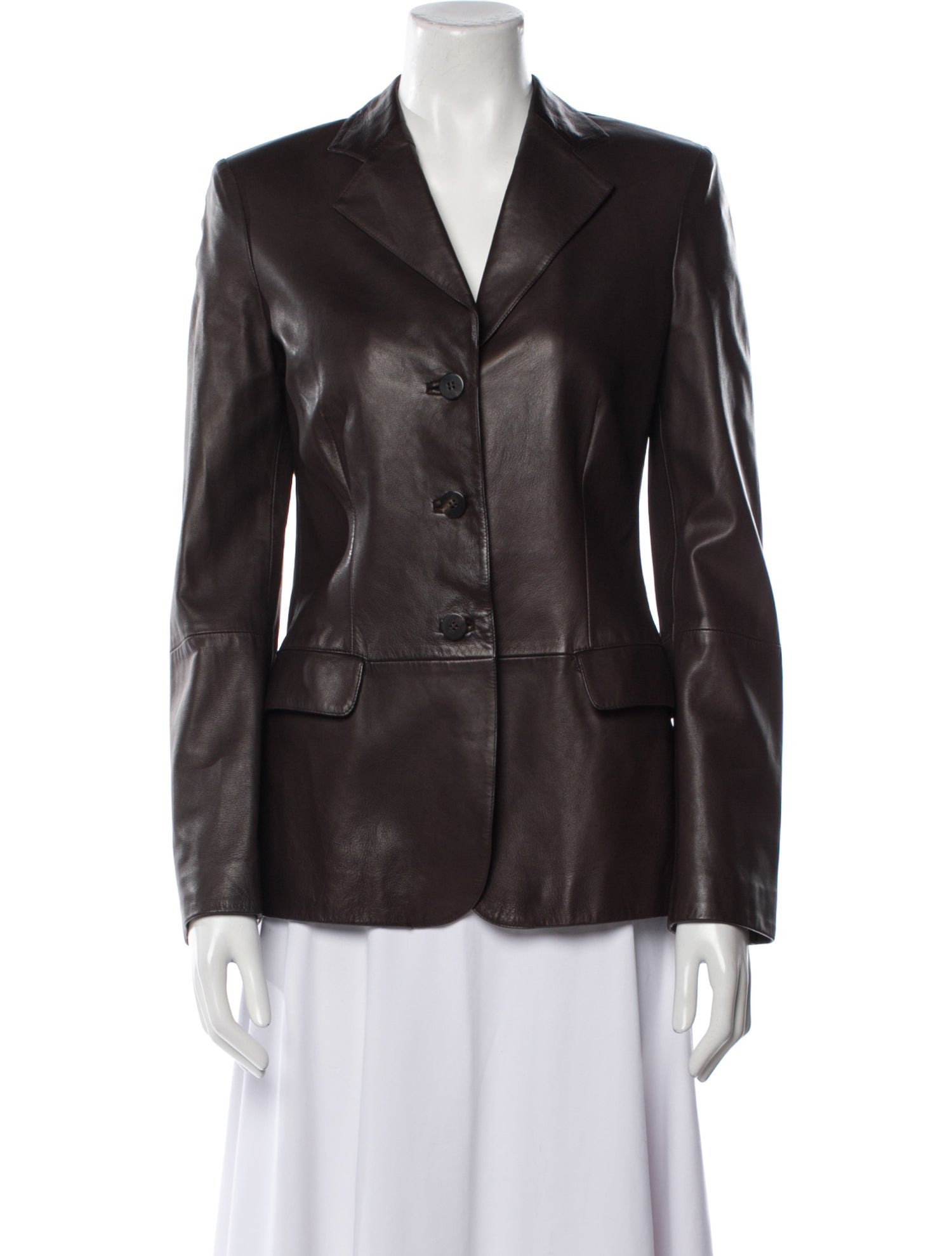 Giorgio Armani Lambskin Blazer