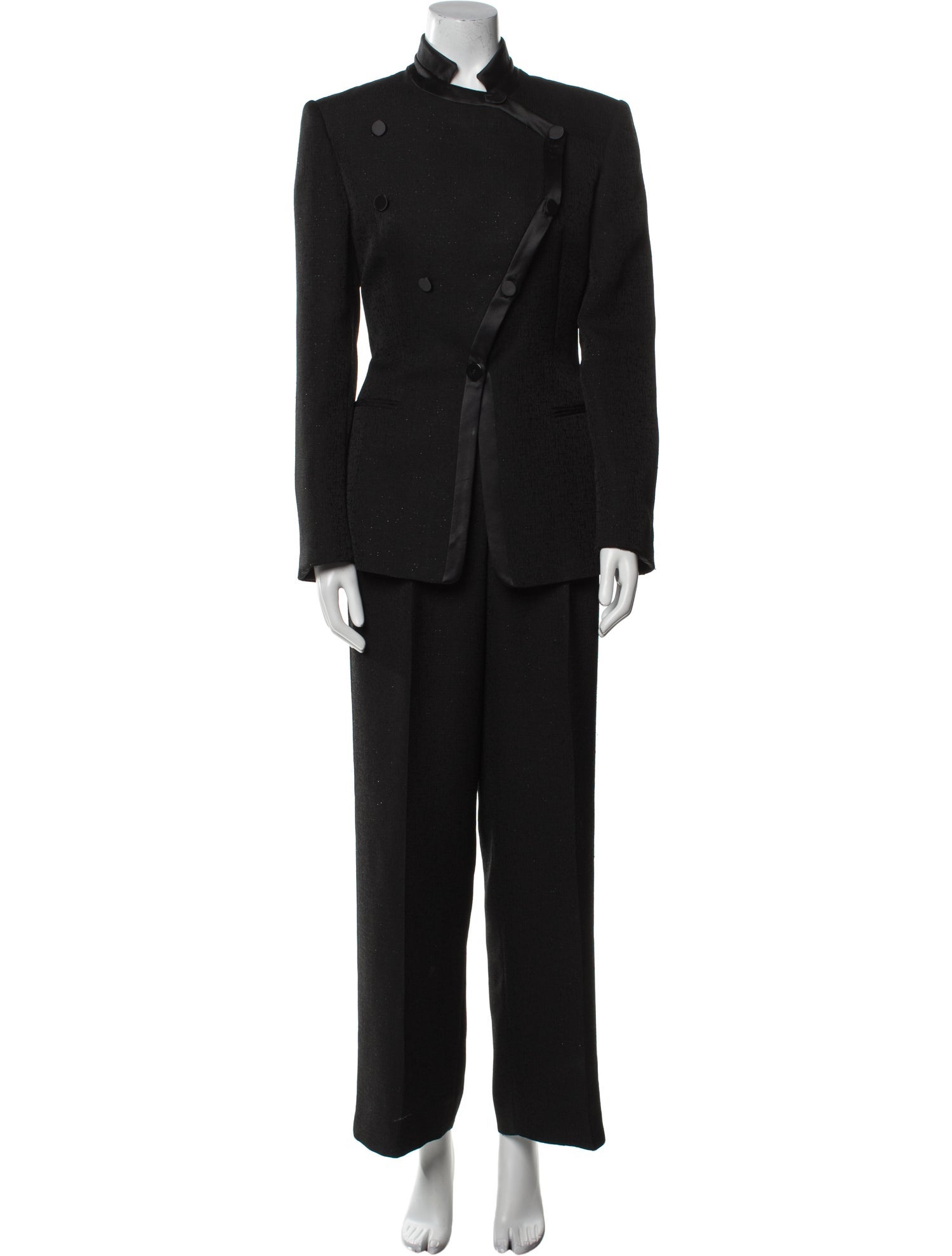 Giorgio Armani Ruffle Embellishment Pant Set