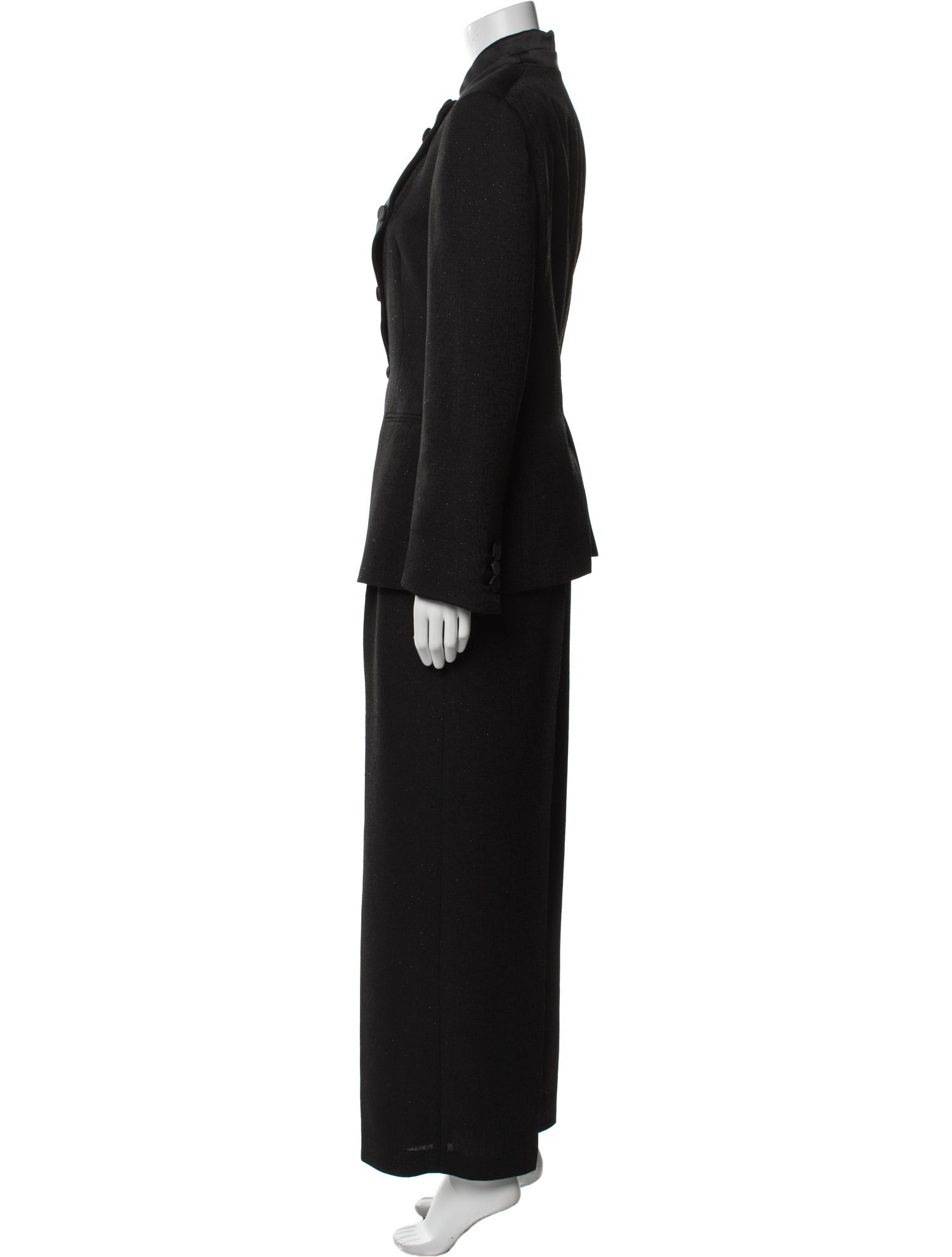 Giorgio Armani Ruffle Embellishment Pant Set