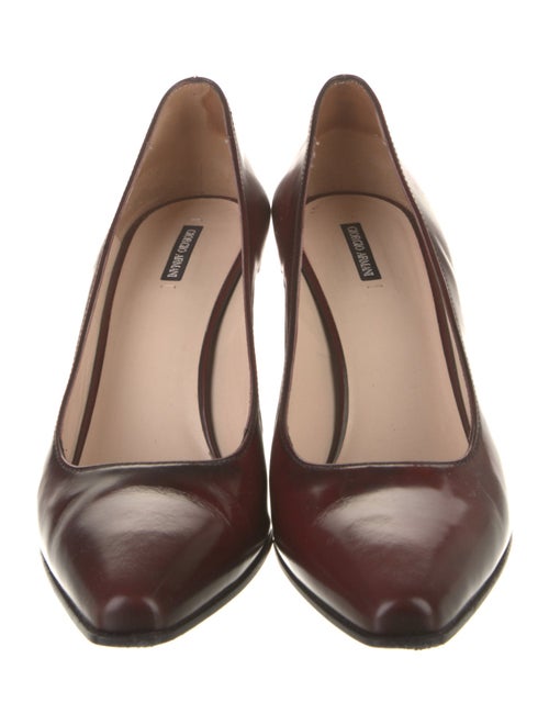 Giorgio Armani Patent Leather Pumps
