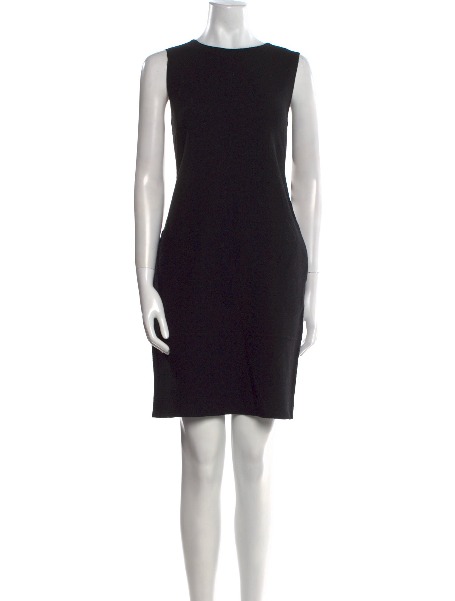 Giorgio Armani Bateau Neckline Knee-Length Dress