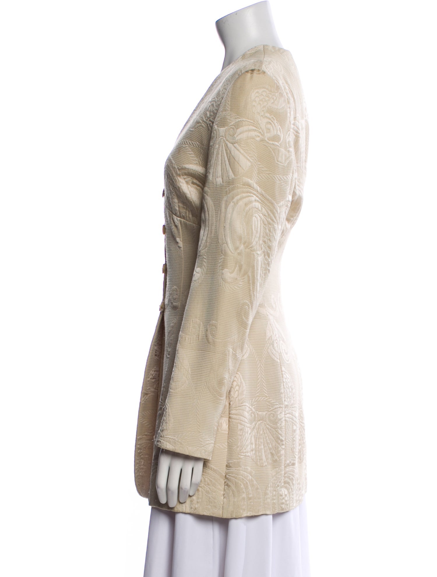 Giorgio Armani Vintage Late 1980's - Early 1990's Faux Fur Coat