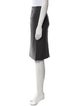 Giorgio Armani Virgin Wool Knee-Length Skirt