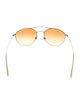 Giorgio Armani Aviator Gradient Sunglasses