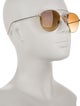 Giorgio Armani Aviator Gradient Sunglasses