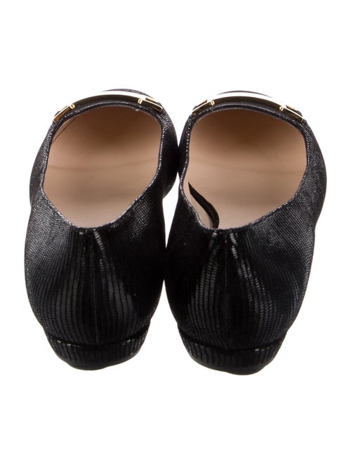 Giorgio Armani Leather Flats
