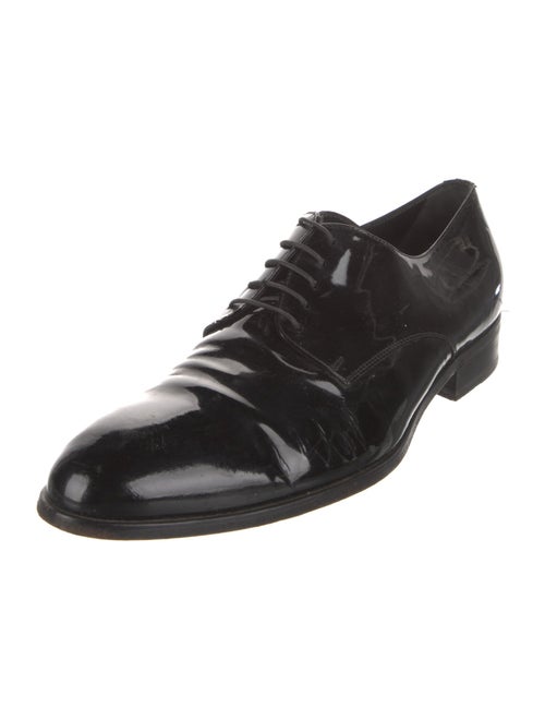 Giorgio Armani Patent Leather Dress Loafers