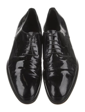 Giorgio Armani Patent Leather Dress Loafers