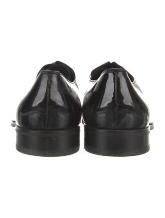 Giorgio Armani Patent Leather Dress Loafers