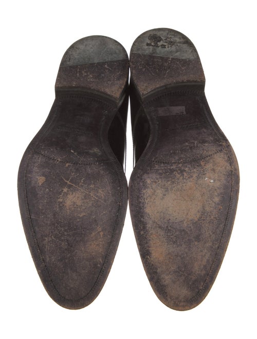 Giorgio Armani Patent Leather Dress Loafers