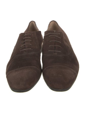 Giorgio Armani Suede Dress Loafers