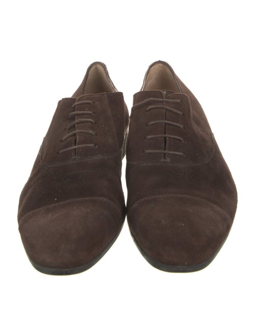 Giorgio Armani Suede Dress Loafers