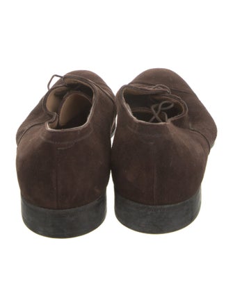 Giorgio Armani Suede Dress Loafers