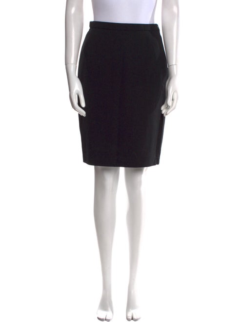 Giorgio Armani Wool Knee-Length Skirt