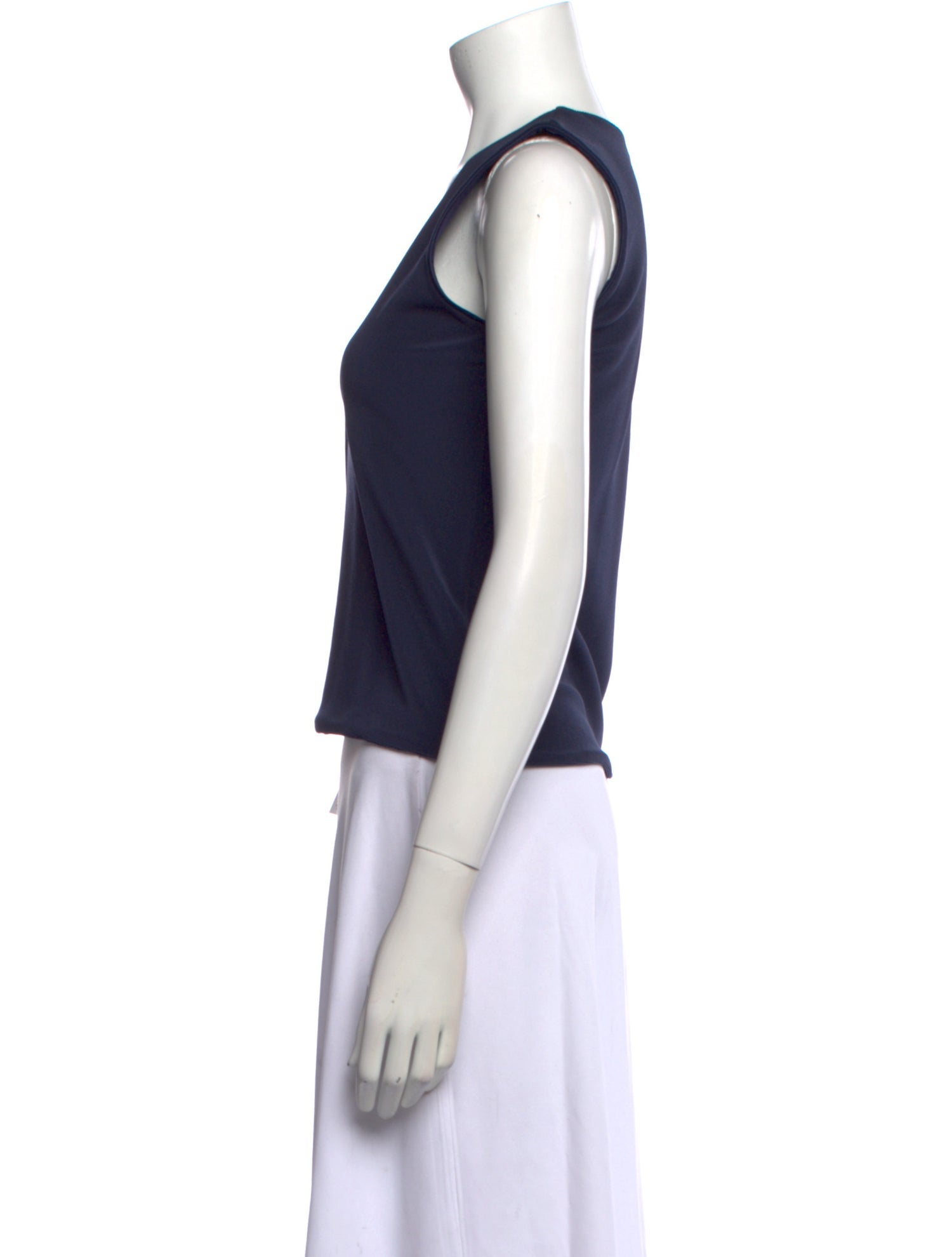 Giorgio Armani V-Neck Sleeveless Top