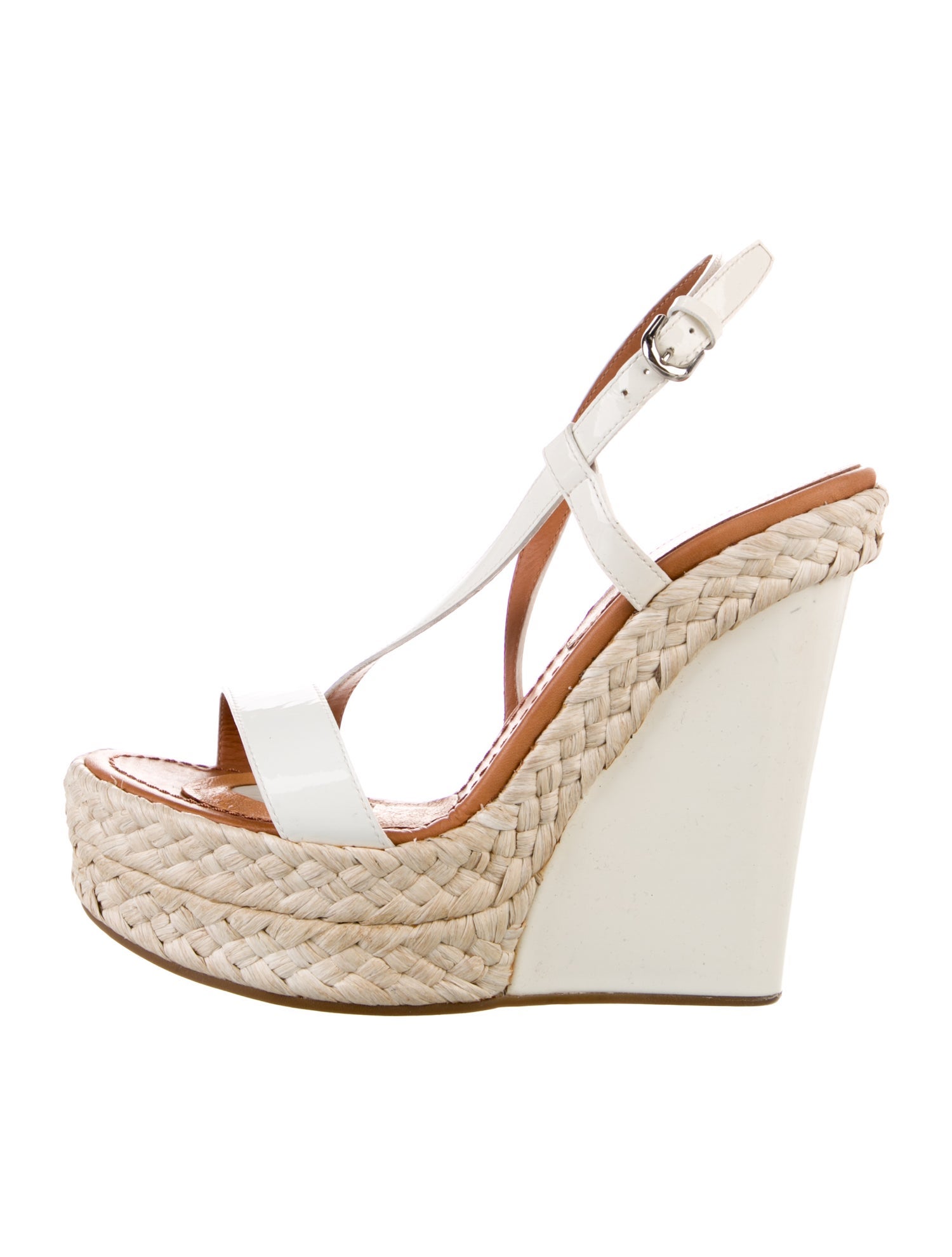 Giorgio Armani Leather Espadrilles
