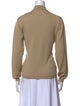 Giorgio Armani Merino Wool Mock Neck Sweater