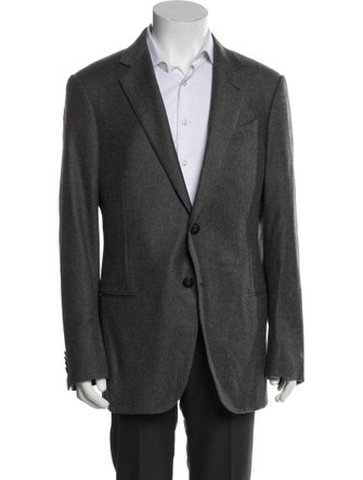 Giorgio Armani Virgin Wool Two-Piece Blazer
