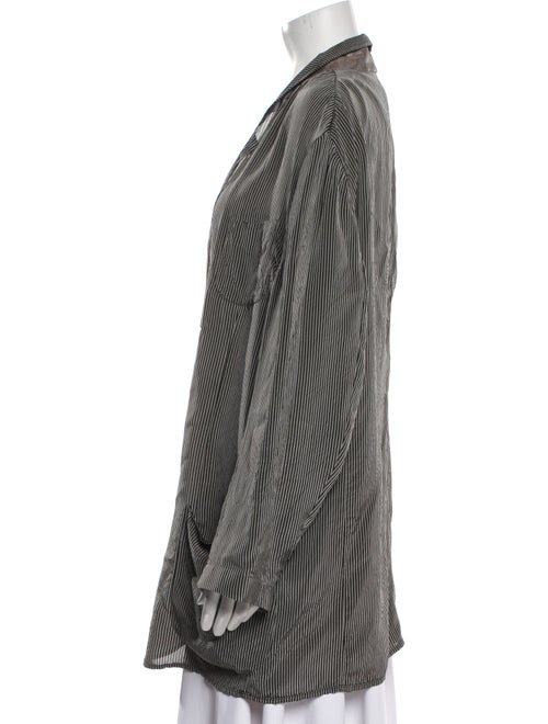 Giorgio Armani Silk Striped Tunic