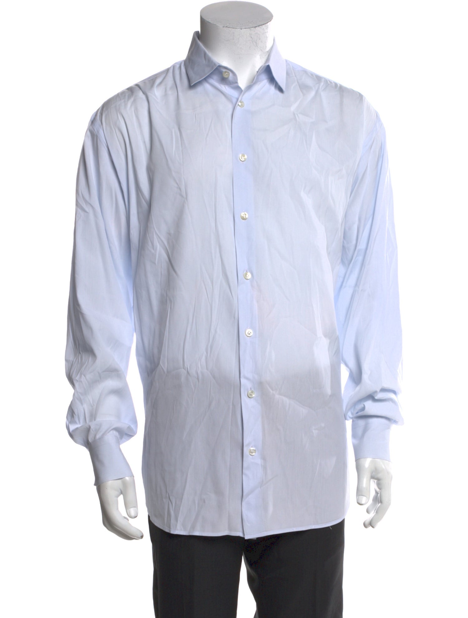 Giorgio Armani Striped Long Sleeve Shirt