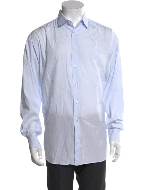 Giorgio Armani Striped Long Sleeve Shirt