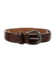 Giorgio Armani Skinny Leather Belt