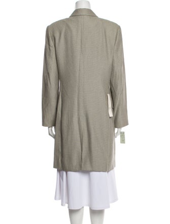 Giorgio Armani Printed Trench Coat