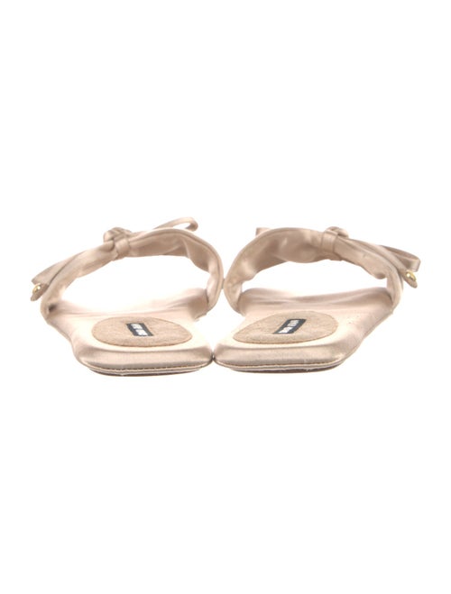 Giorgio Armani Satin Slides