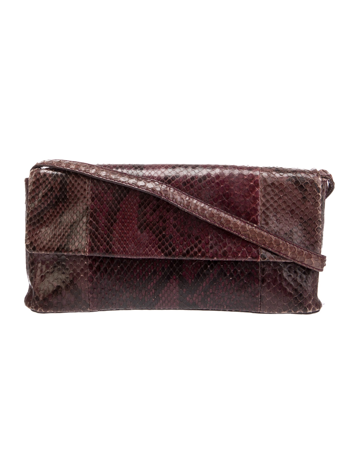 Giorgio Armani Snakeskin Shoulder Bag