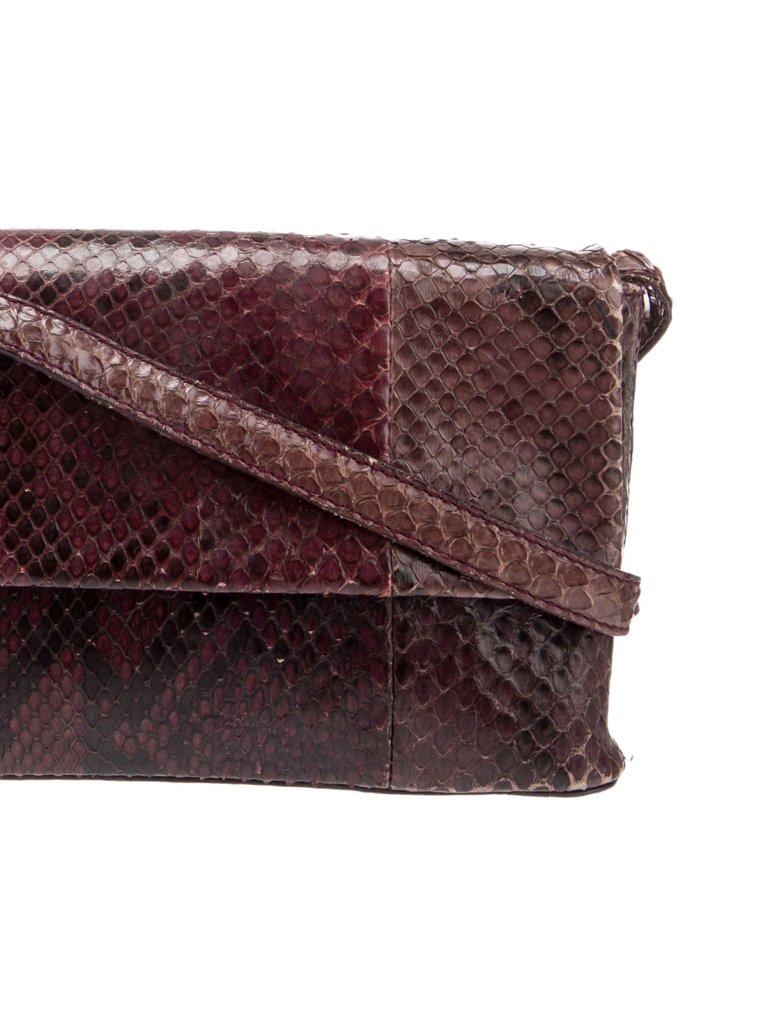 Giorgio Armani Snakeskin Shoulder Bag
