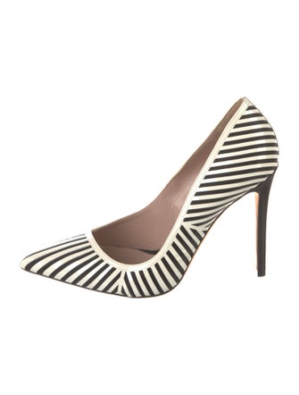 Giorgio Armani Leather Printed Pumps