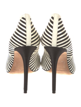 Giorgio Armani Leather Printed Pumps